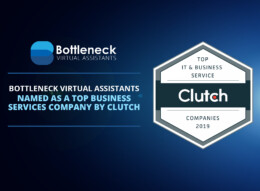 Bottleneck Distant Assistants Named as a Top Business Services Company by Clutch