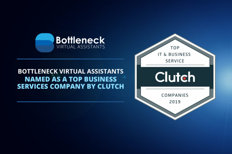 Bottleneck Virtual Assistants Named as a Top Business Services Company by Clutch