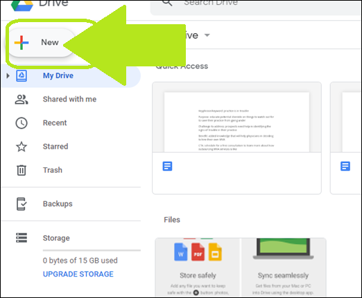How to Set Up G Drive for File Sharing
