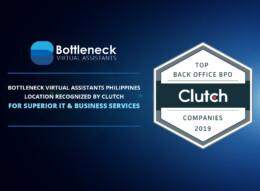 Bottleneck Distant Assistants Philippines Location Recognized by Clutch for Superior IT and Business Services