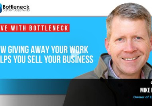 How Giving Away Your Work Helps You Sell Your Business with Mike Finger