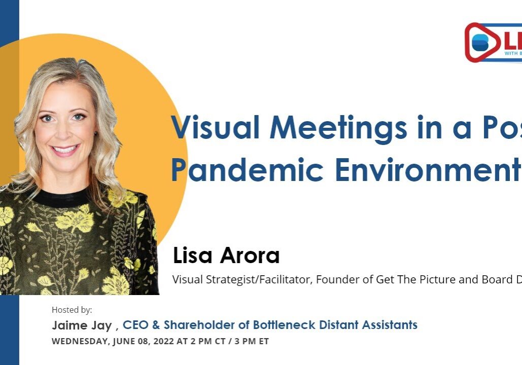 Visual Meetings in a Post Pandemic Environment with Lisa Arora